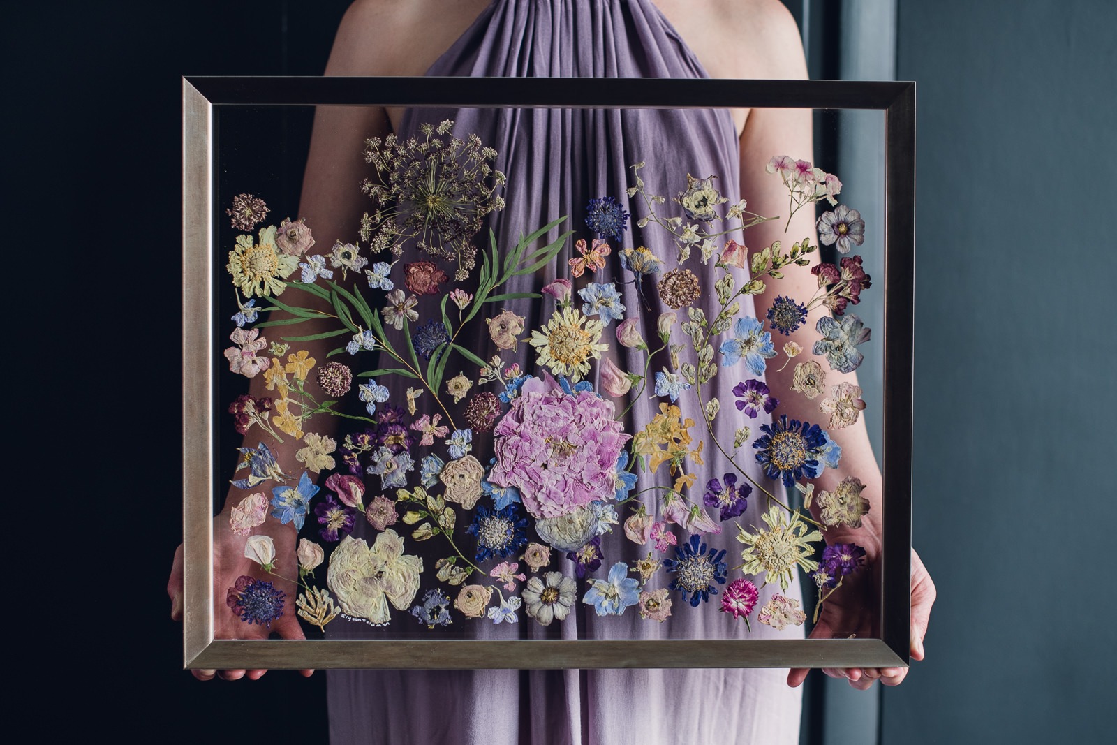 Pressed Flower Preservation 16x20